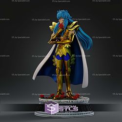 Aphrodite Of Pisces With Rose STL Files 3D Model