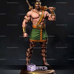 Hercules Marvel Museum Pose STL Files 3D Model