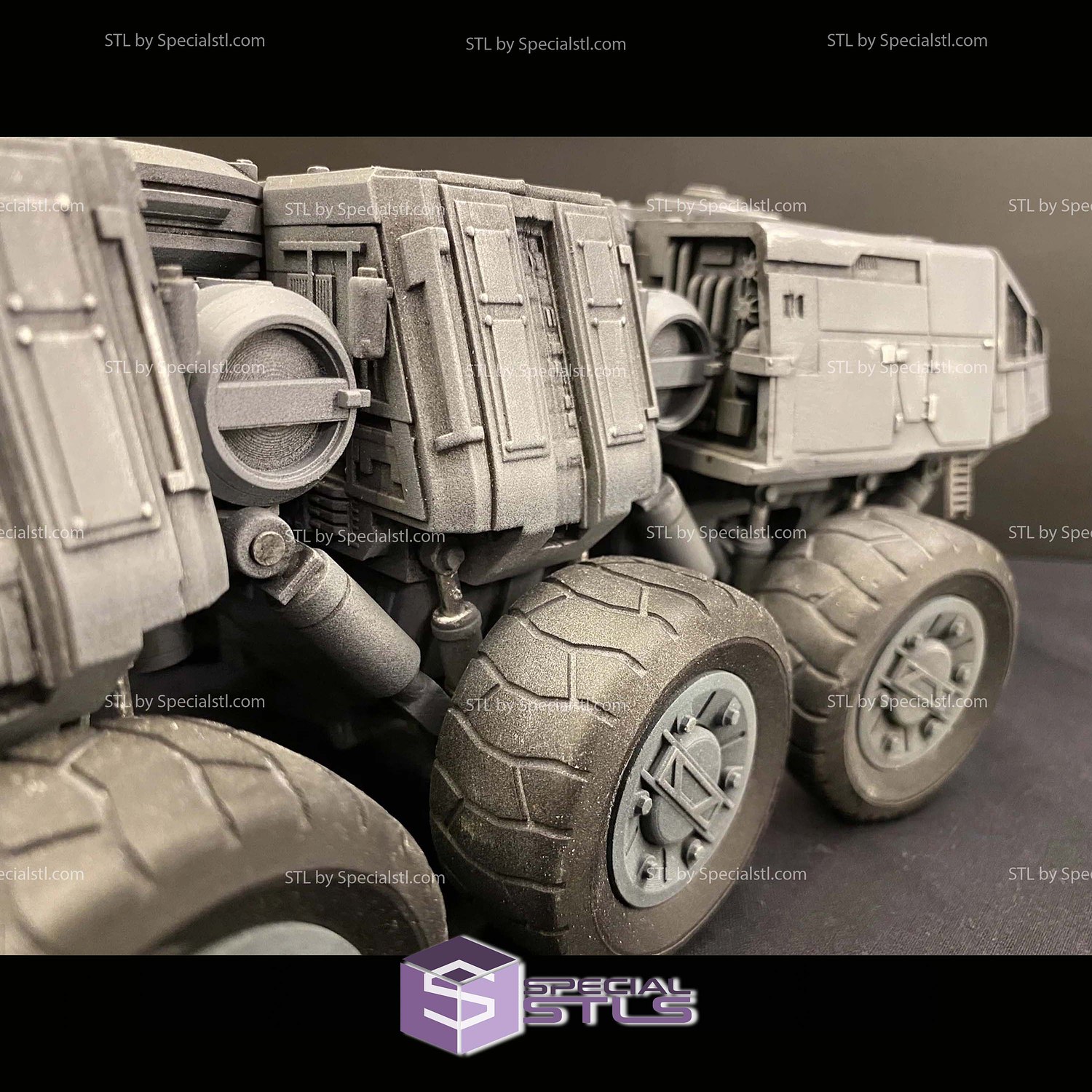 HAVe A 92 Juggernaut Starwars 3D Printer Files STL Model — view 5