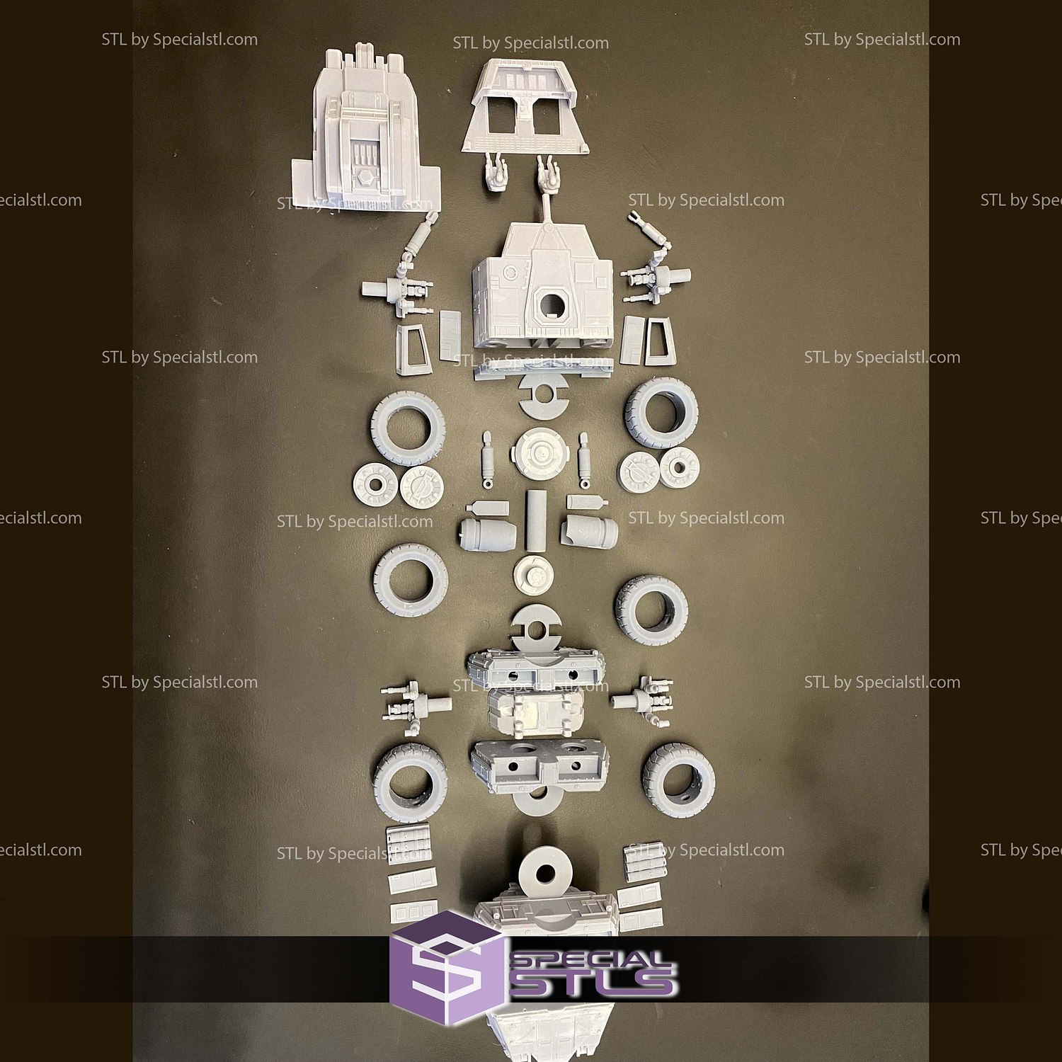 HAVe A 92 Juggernaut Starwars 3D Printer Files STL Model — view 6
