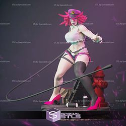 Poison Fire Police Street Fighter 3D Printer Files STL Model