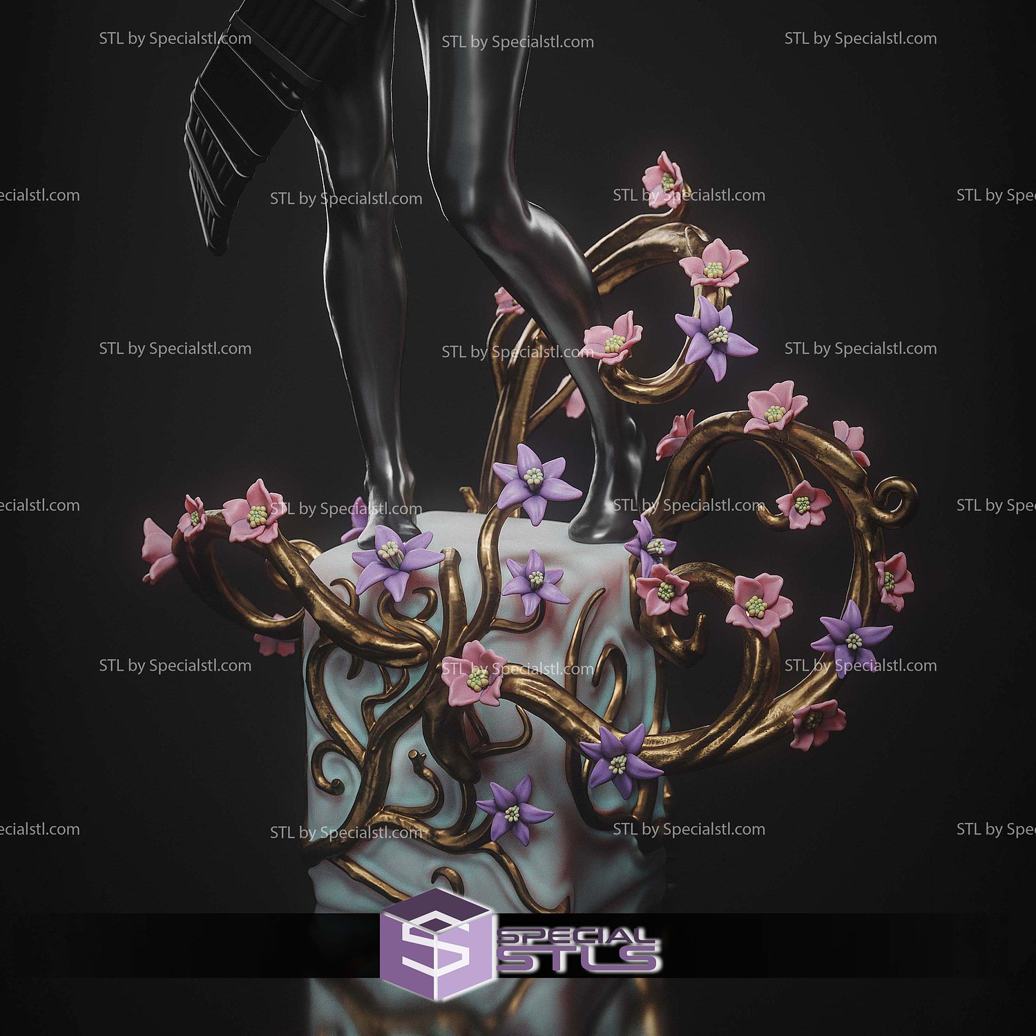 Reze Bombgirl Form STL Files 3D Model — view 6