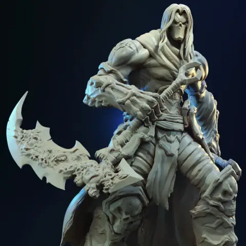 Death Darksiders 3D Printer Files | Assembly STL Model