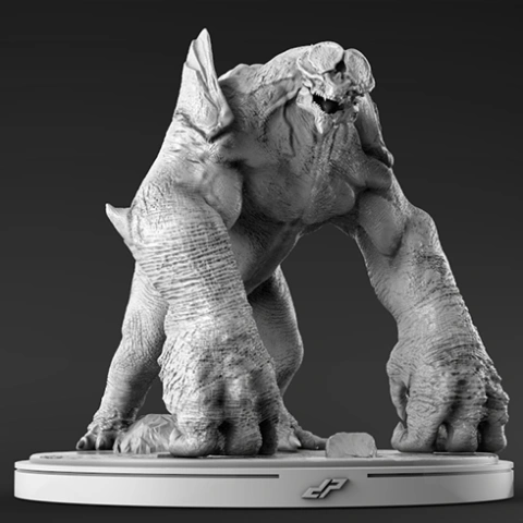 Leatherback Kaiju 3D Printing Model | Assembly STL Model