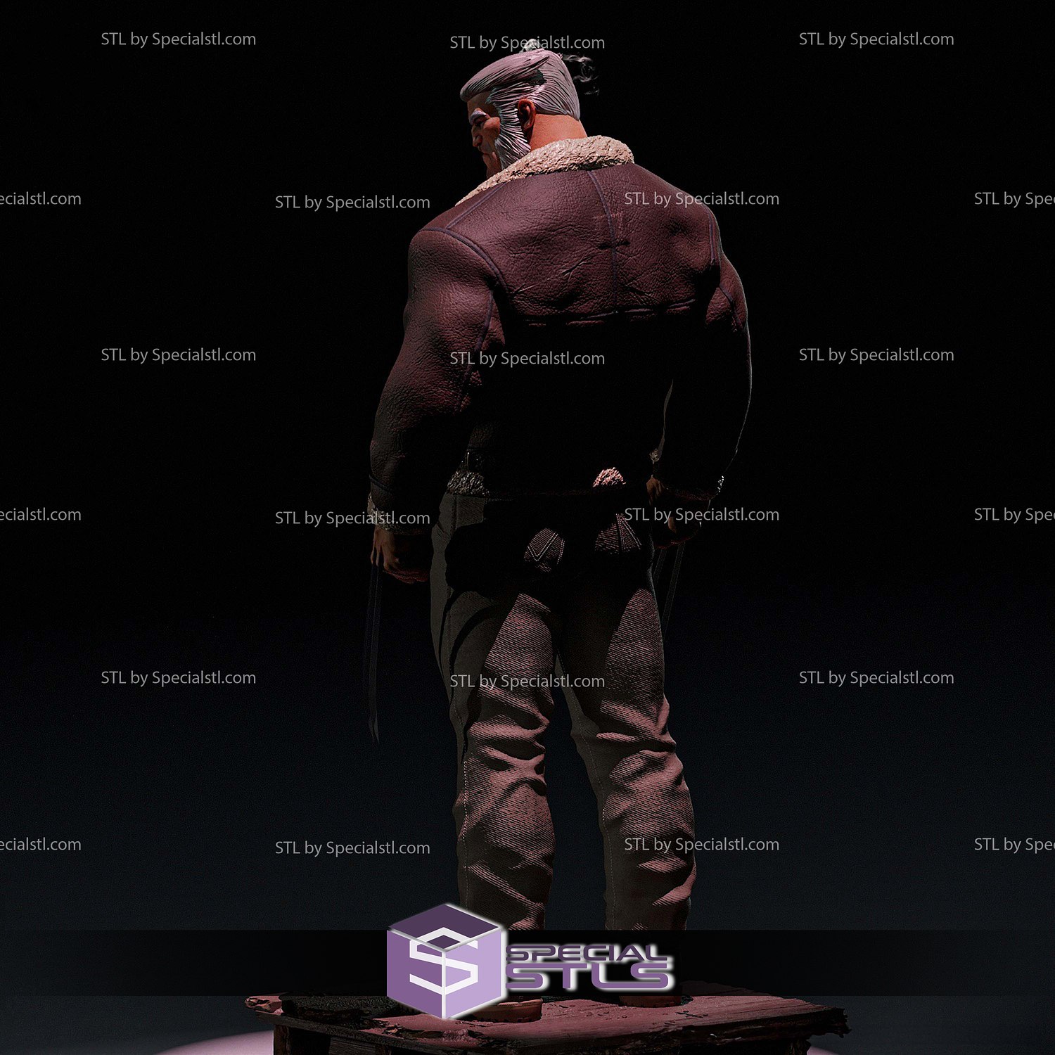Old Man Logan New Version 3D Printer Files STL Model — view 2