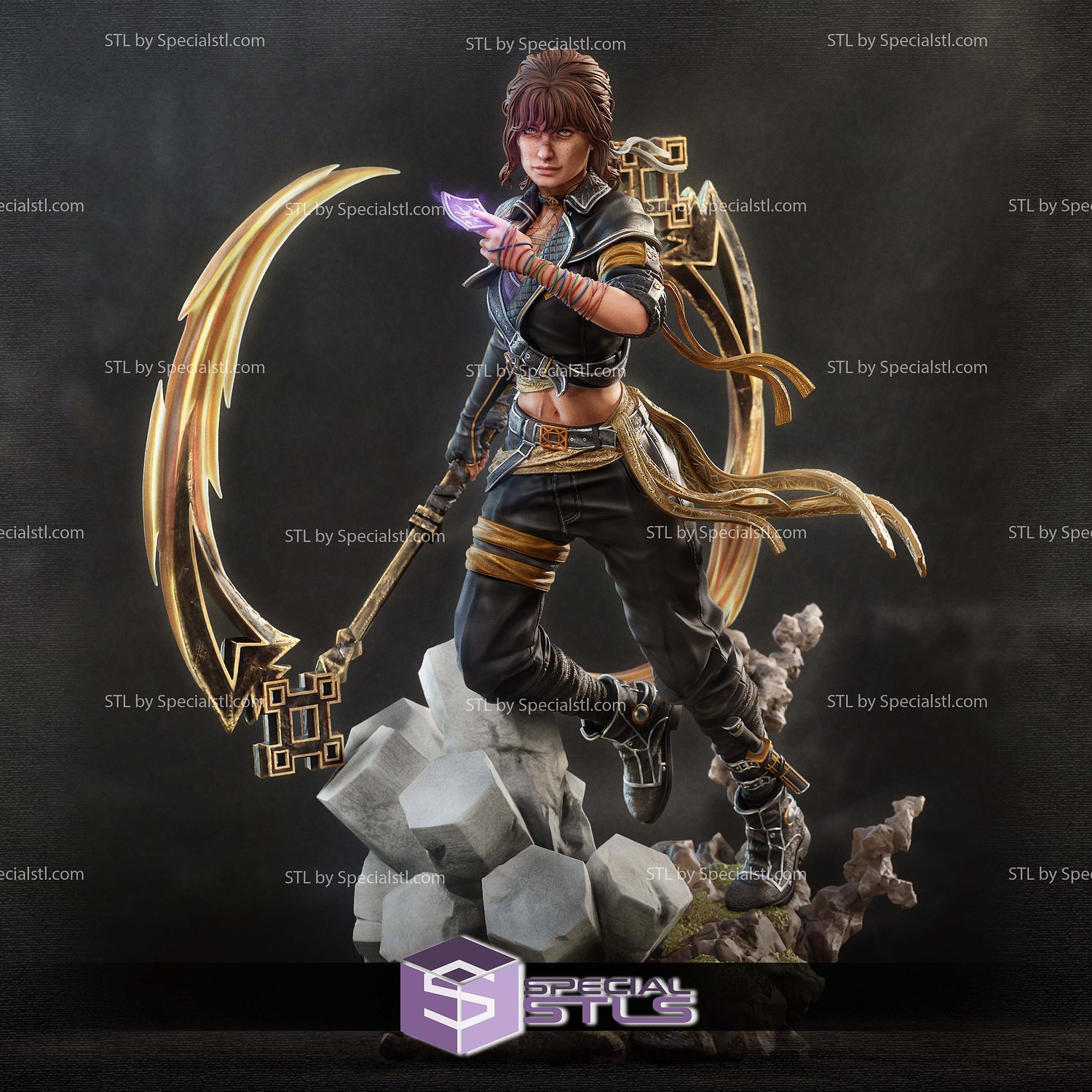 Sciel Expedition 33 and Weapon 3D Printer Files STL Model — view 2