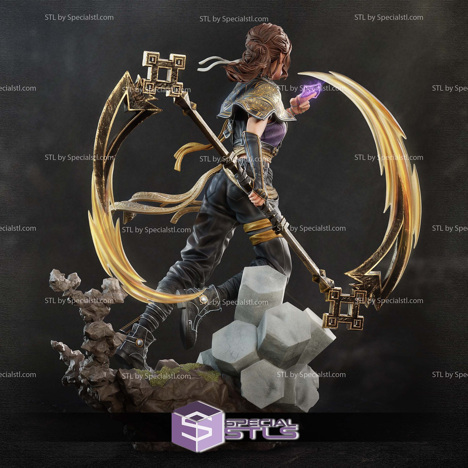 Sciel Expedition 33 and Weapon 3D Printer Files STL Model — view 6