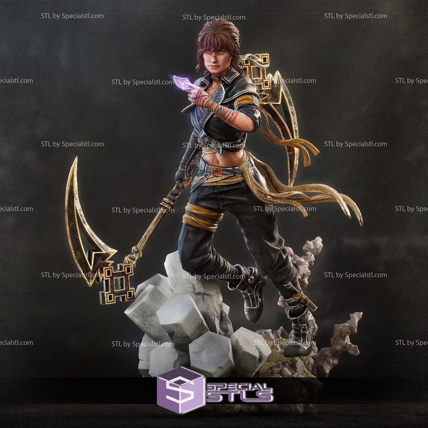 Sciel Expedition 33 and Weapon 3D Printer Files STL Model — view 7