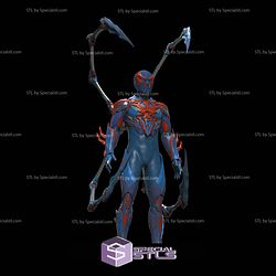 Cosplay STL Files Spiderman 2099 Suit V2 3D Model