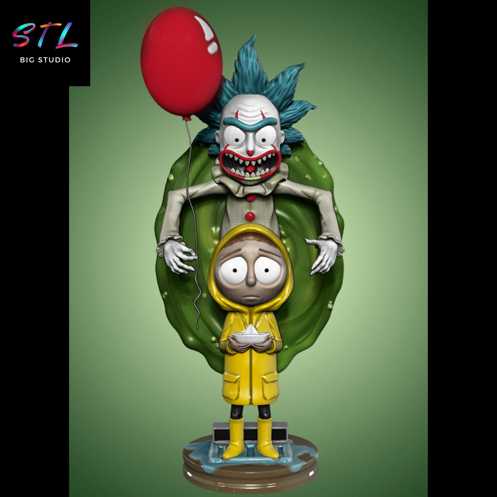 Rick and Morty STL It Version | 3D Printable Model Model