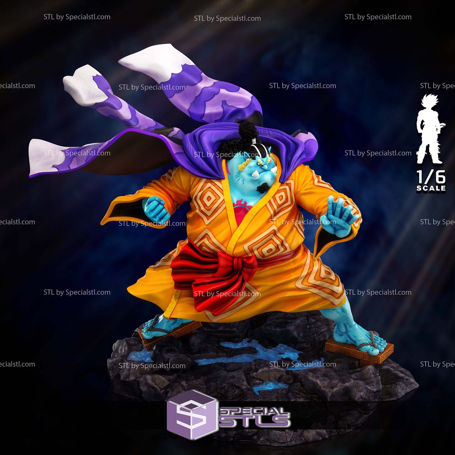 Jinbe Water Power 1-6 3D Printer Files STL Model — view 3