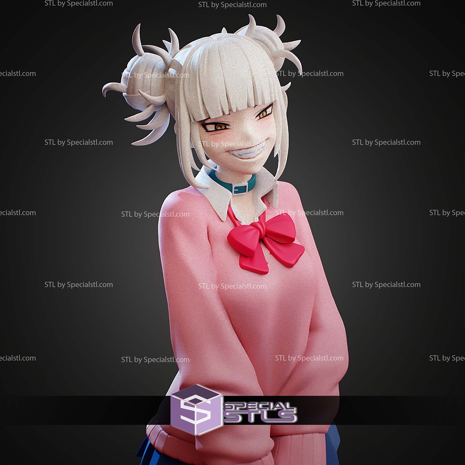 Himiko Toga School Girl STL Files 3D Model — view 3