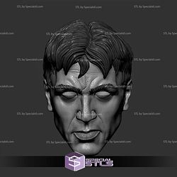 Custom Head STL Nicolas Cage Johnny Blaze 3D Model