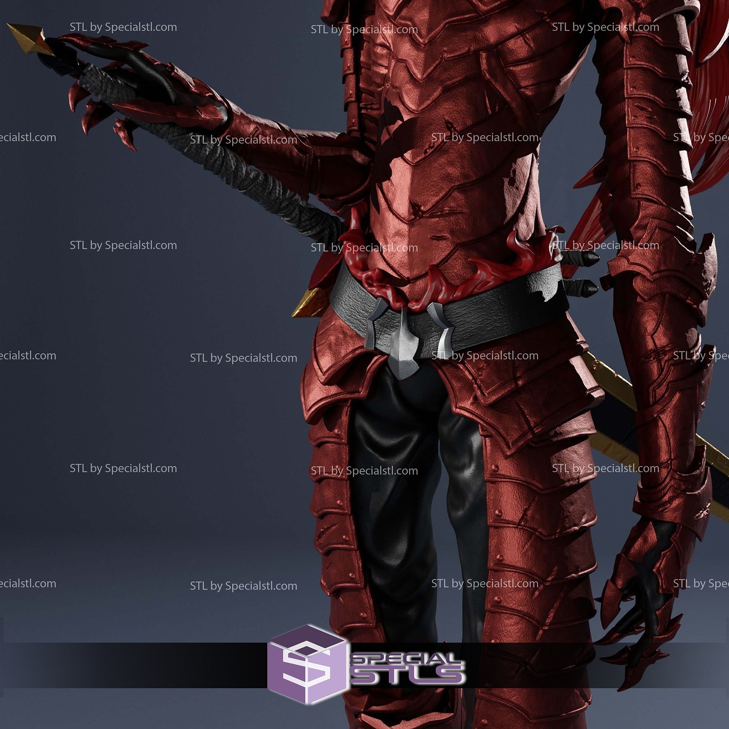 Igris Solo Leveling 3D Printer Files STL Model — view 7