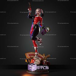 Harley Quinn Comics Version 394mm STL Files 3D Model