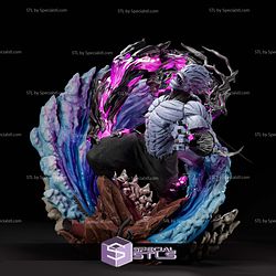Mahito Jujutsu Kaisen Diorama 3D Printer Files STL Model