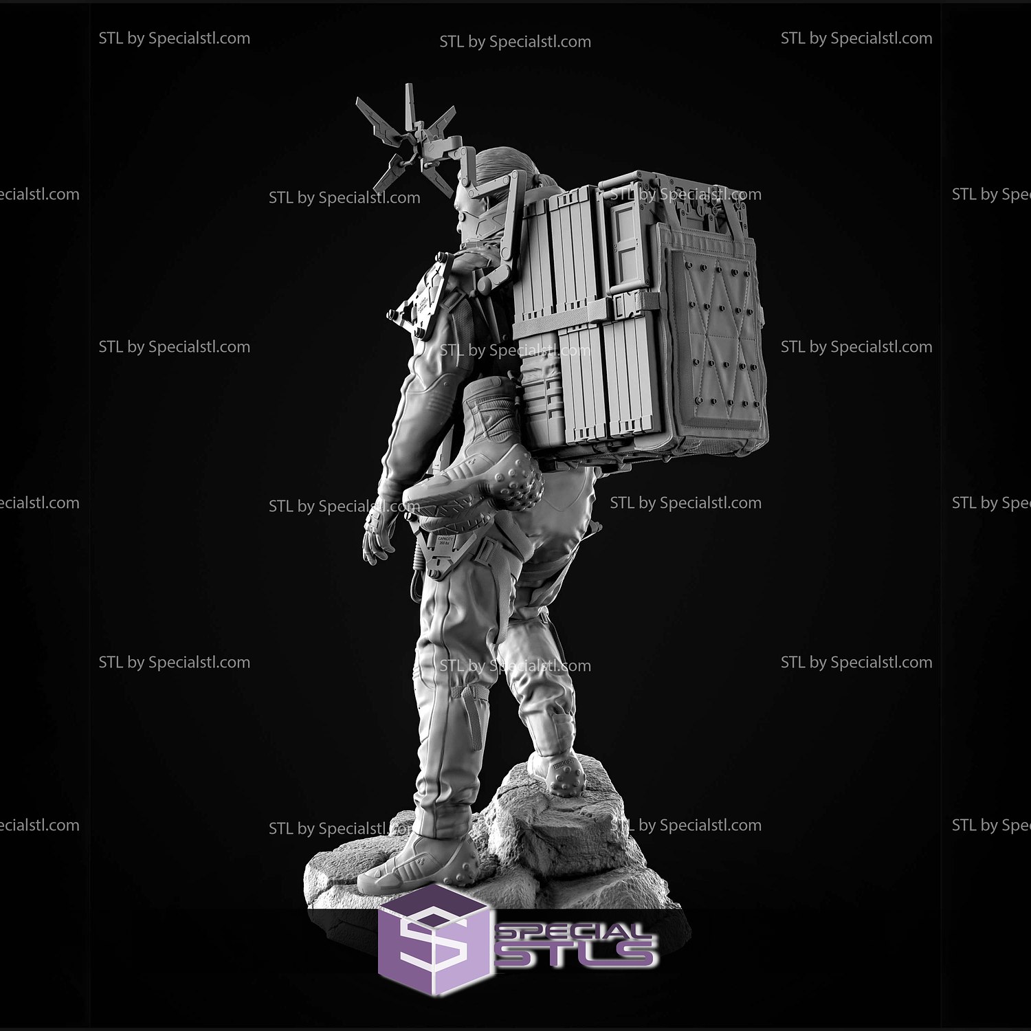 Sam Porter V2 Death Stranding 3D Printer Files STL Model — view 4