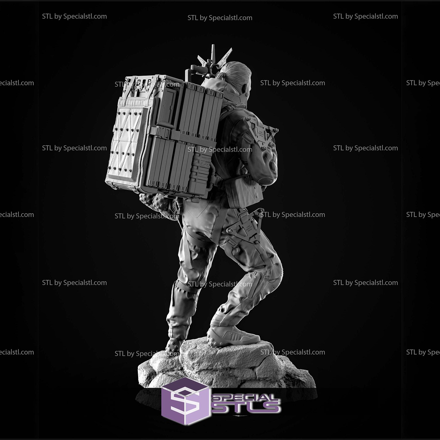 Sam Porter V2 Death Stranding 3D Printer Files STL Model — view 5