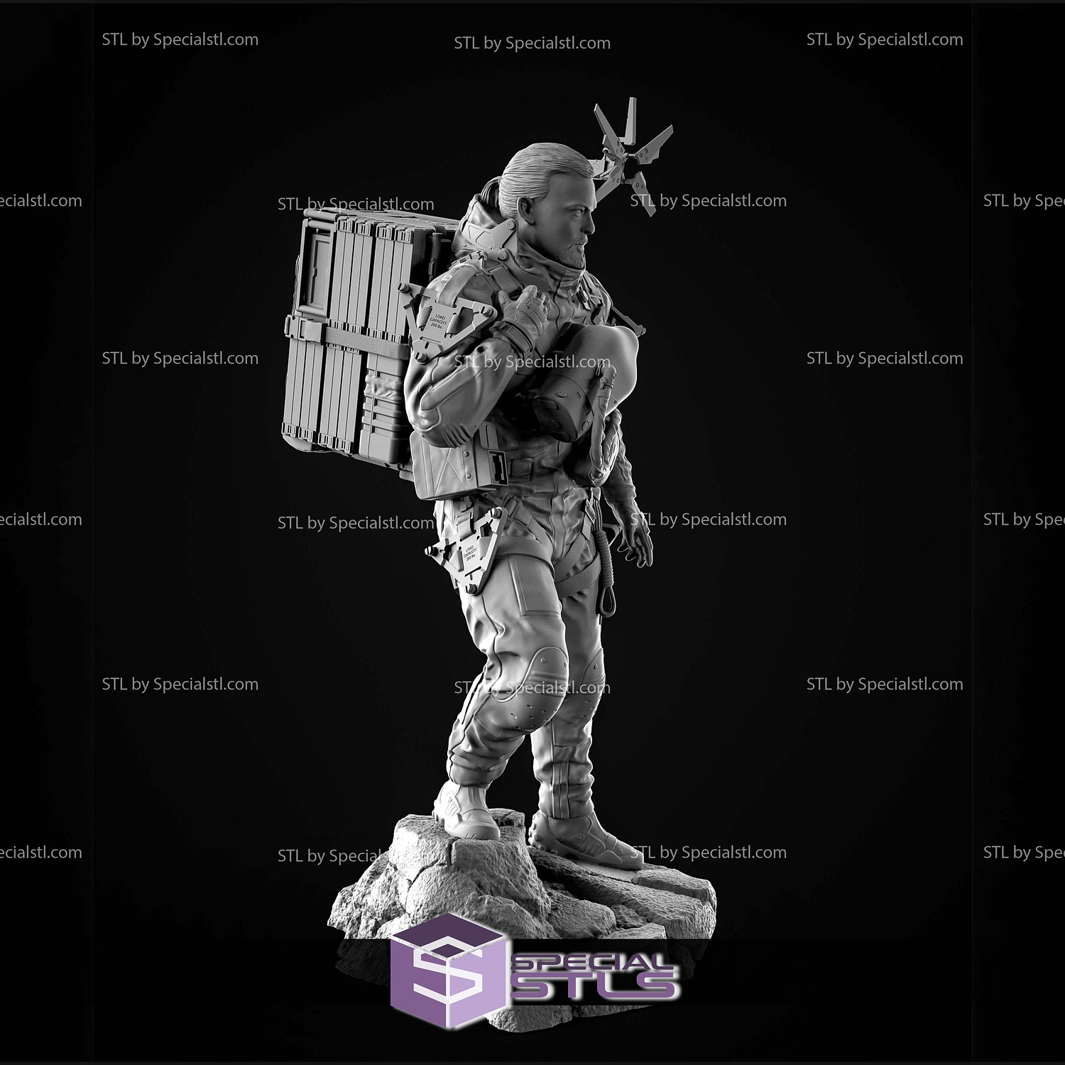 Sam Porter V2 Death Stranding 3D Printer Files STL Model — view 6