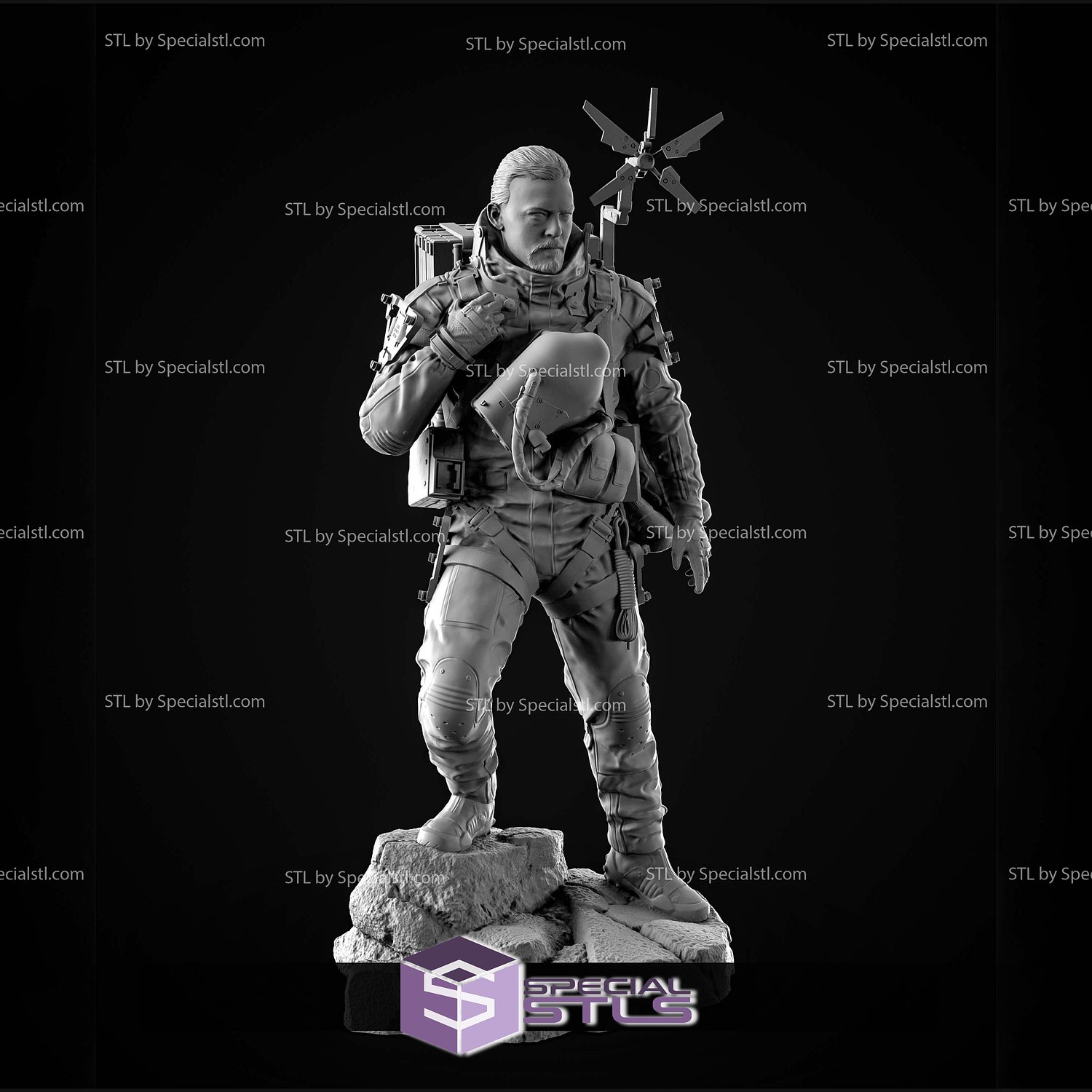 Sam Porter V2 Death Stranding 3D Printer Files STL Model — view 7