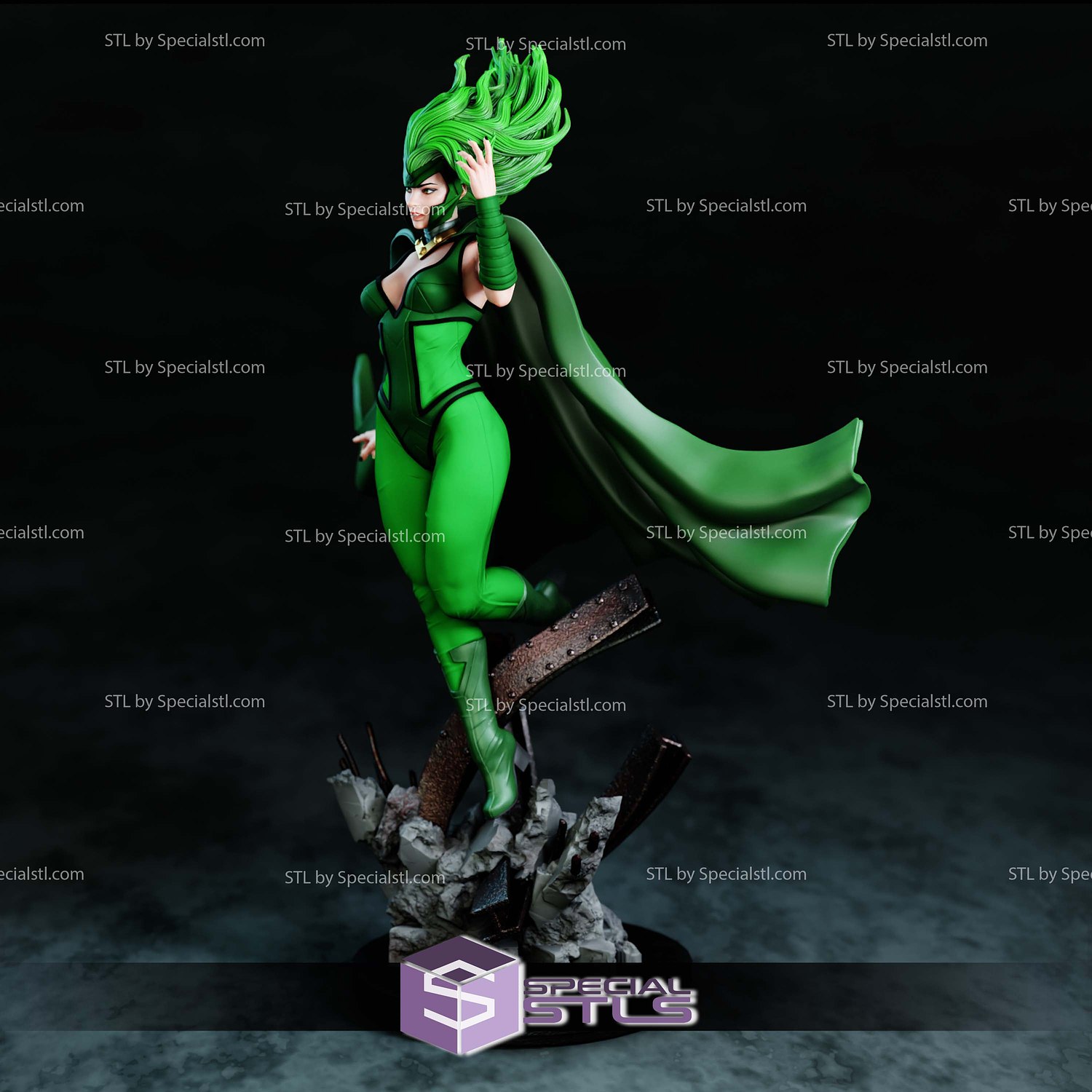 Polaris Marvel 1-6 3D Printer Files STL Model — view 4