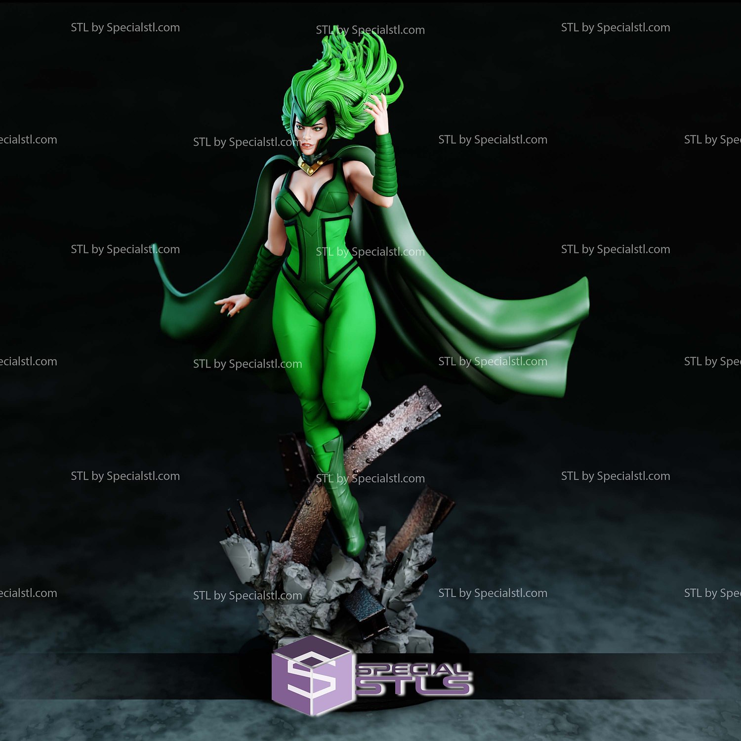 Polaris Marvel 1-6 3D Printer Files STL Model — view 5