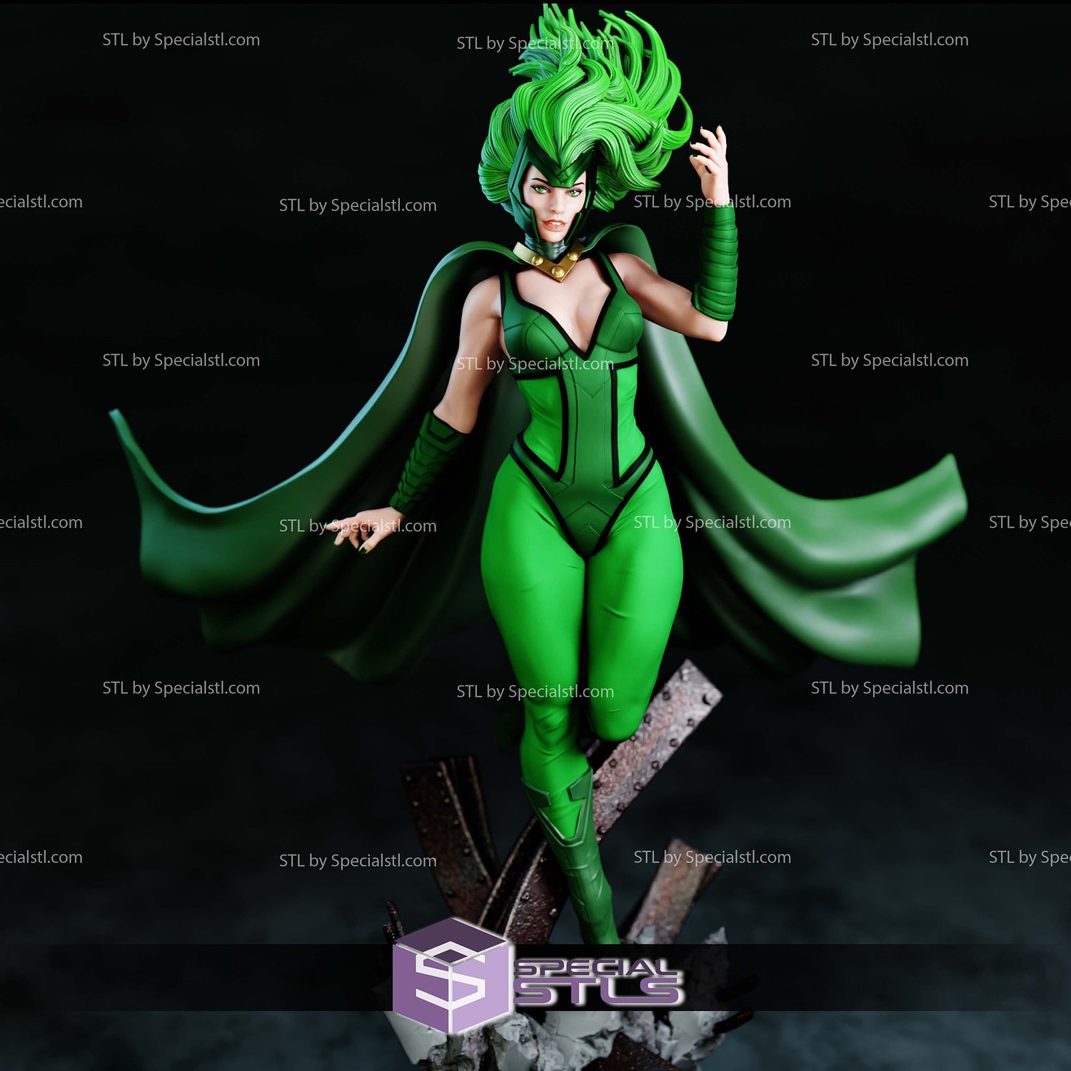 Polaris Marvel 1-6 3D Printer Files STL Model — view 8