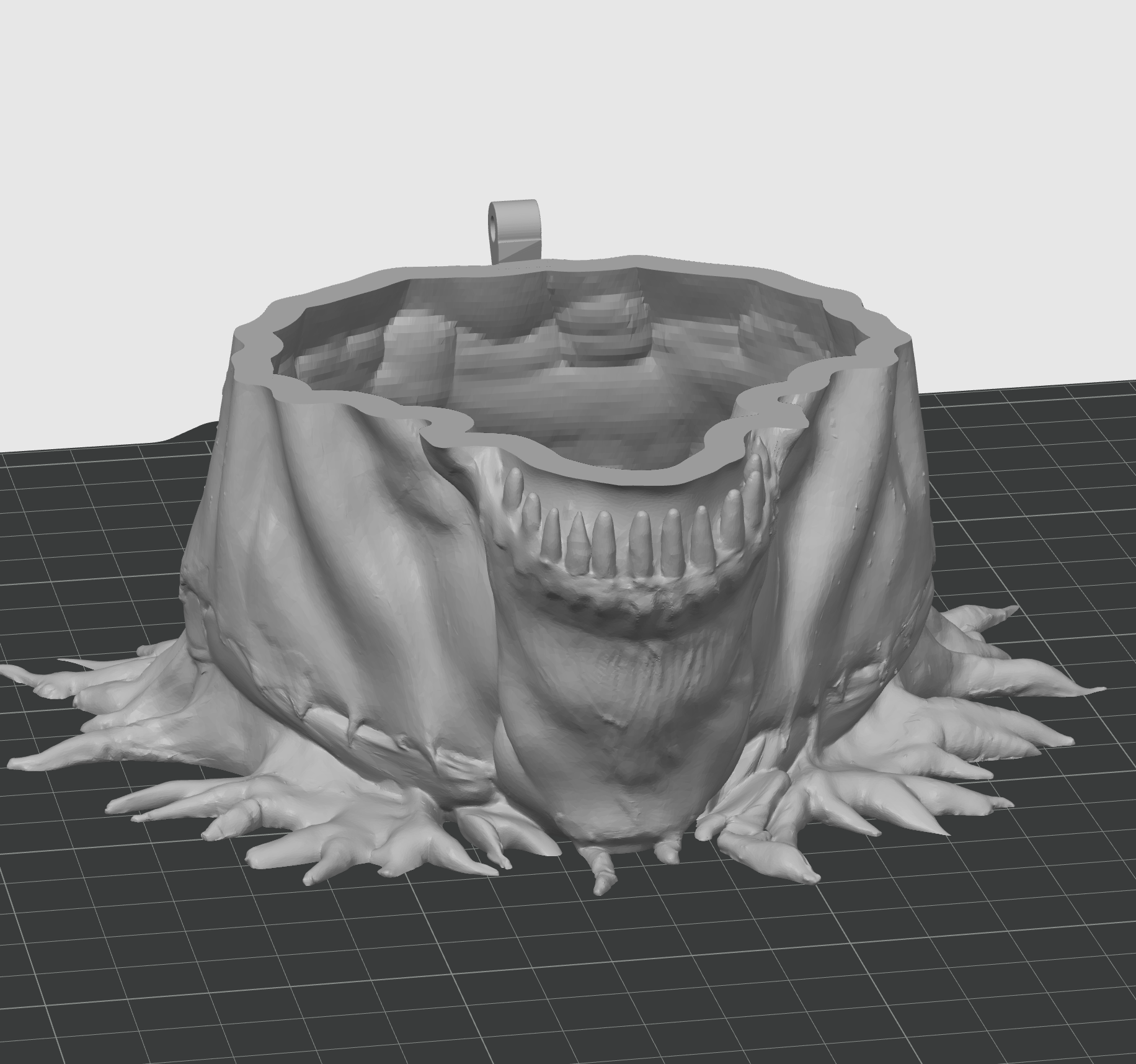 No Face Trinket Box - Spooky Anime Decor - No Supports 3D Print STL/3MF Model