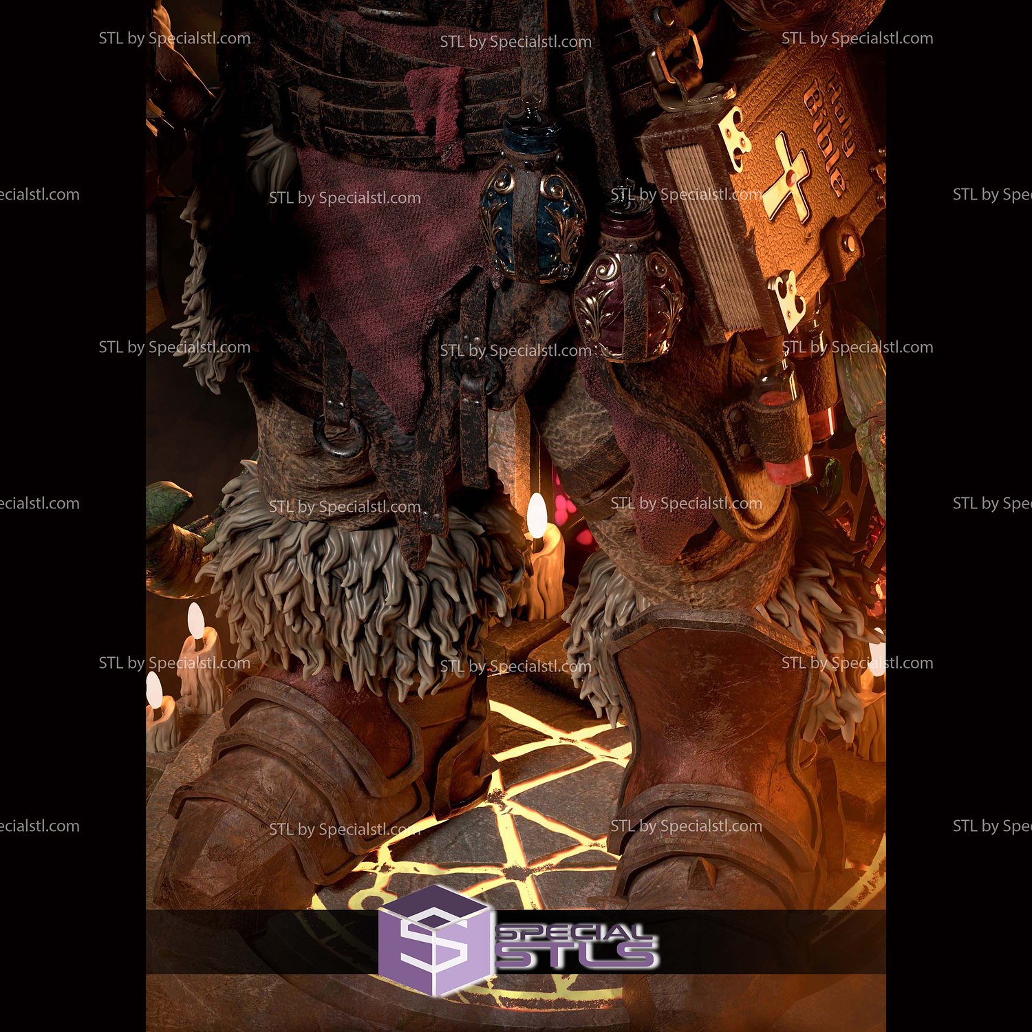 Thaaros The Call of Cthulhu 3D Printer Files STL Model — view 8