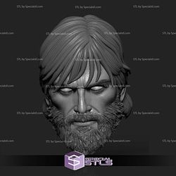 Custom Head STL Matt Murdock 3D Model