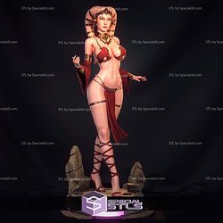 Twilek Hostess Starwars STL Files 3D Model