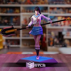 Lisa Yadomaru Bleach 3D Model Sculpture STL Model