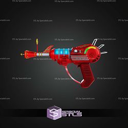 Cosplay STL Files COD Zombies Ray Gun 3D Model