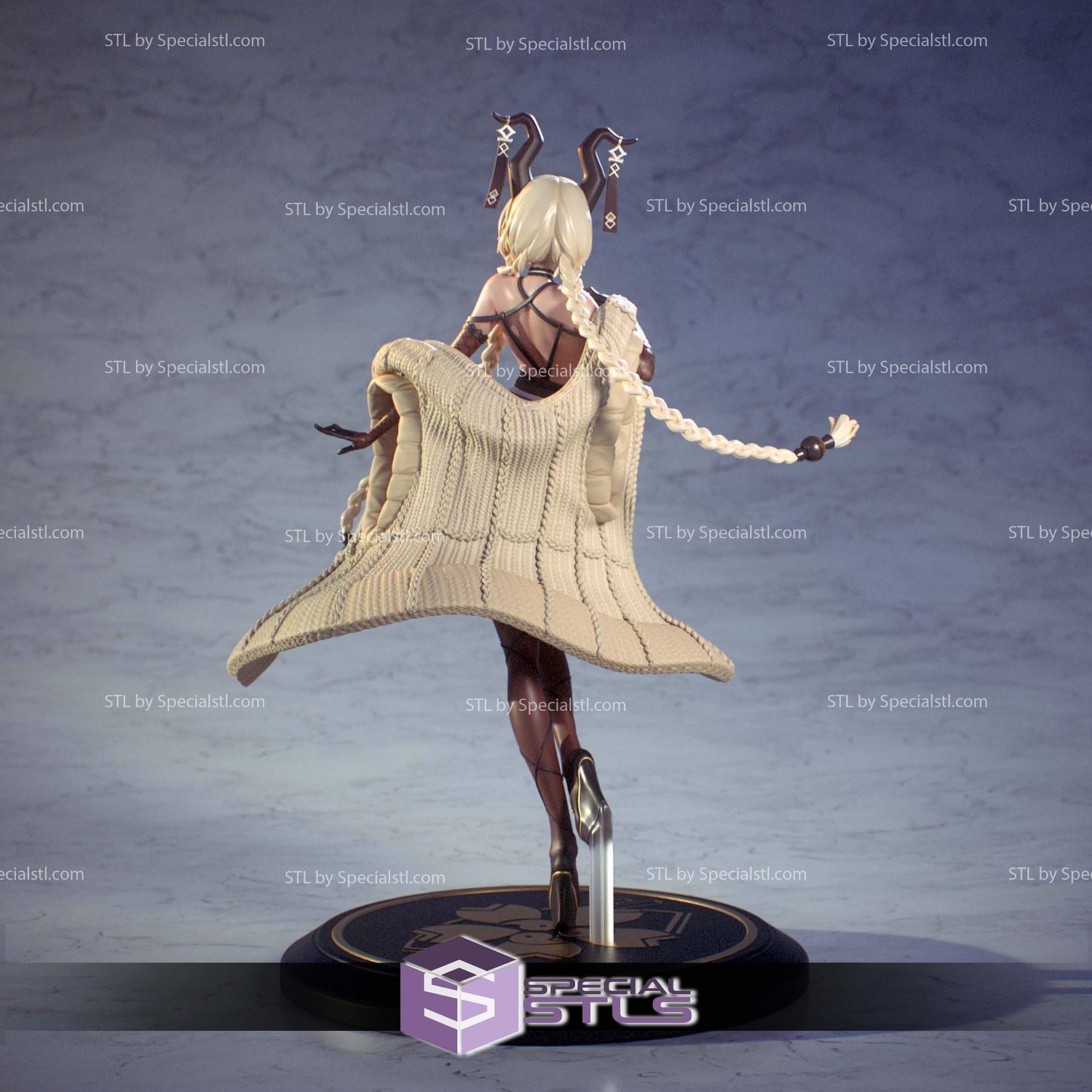 Owari Azur Lane STL Printer Files 3D Model — view 3