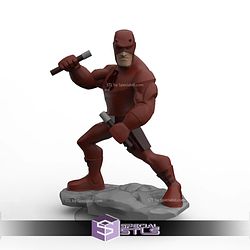 Disney Infinity Style STL Collection - Daredevil Classic 3D Model