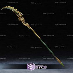 Cosplay STL Files Loki Staff 3D Model