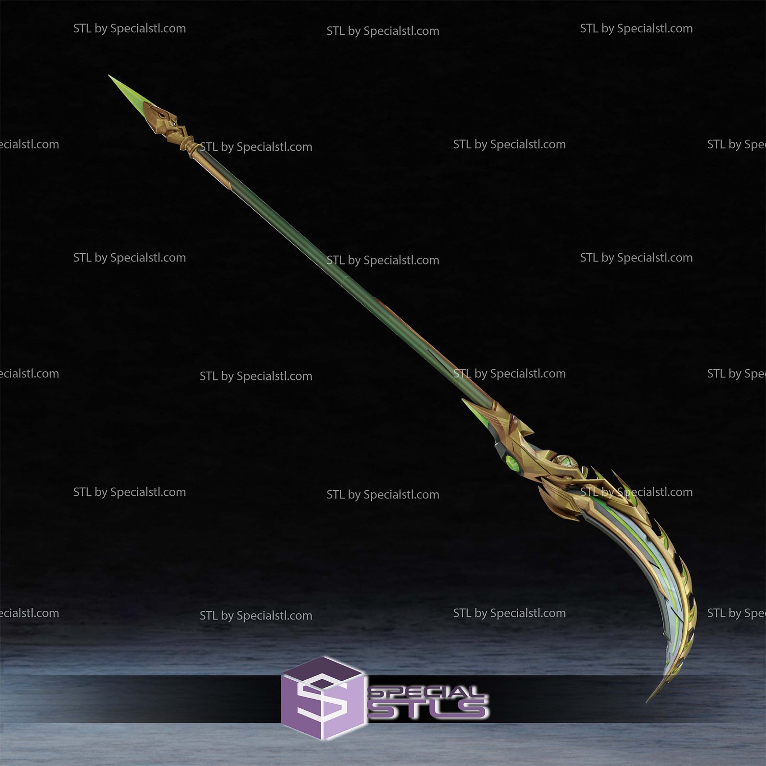 Cosplay STL Files Loki Staff 3D Model — view 2