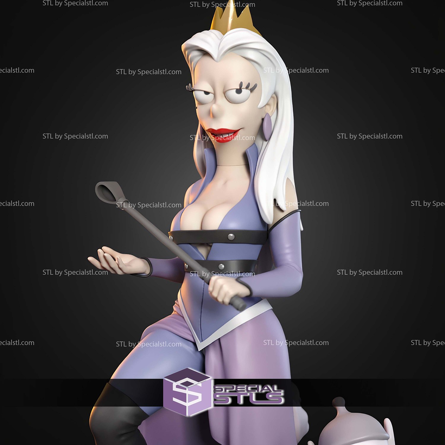 Dagmar From Disenchantment STL Files 3D Model — view 2
