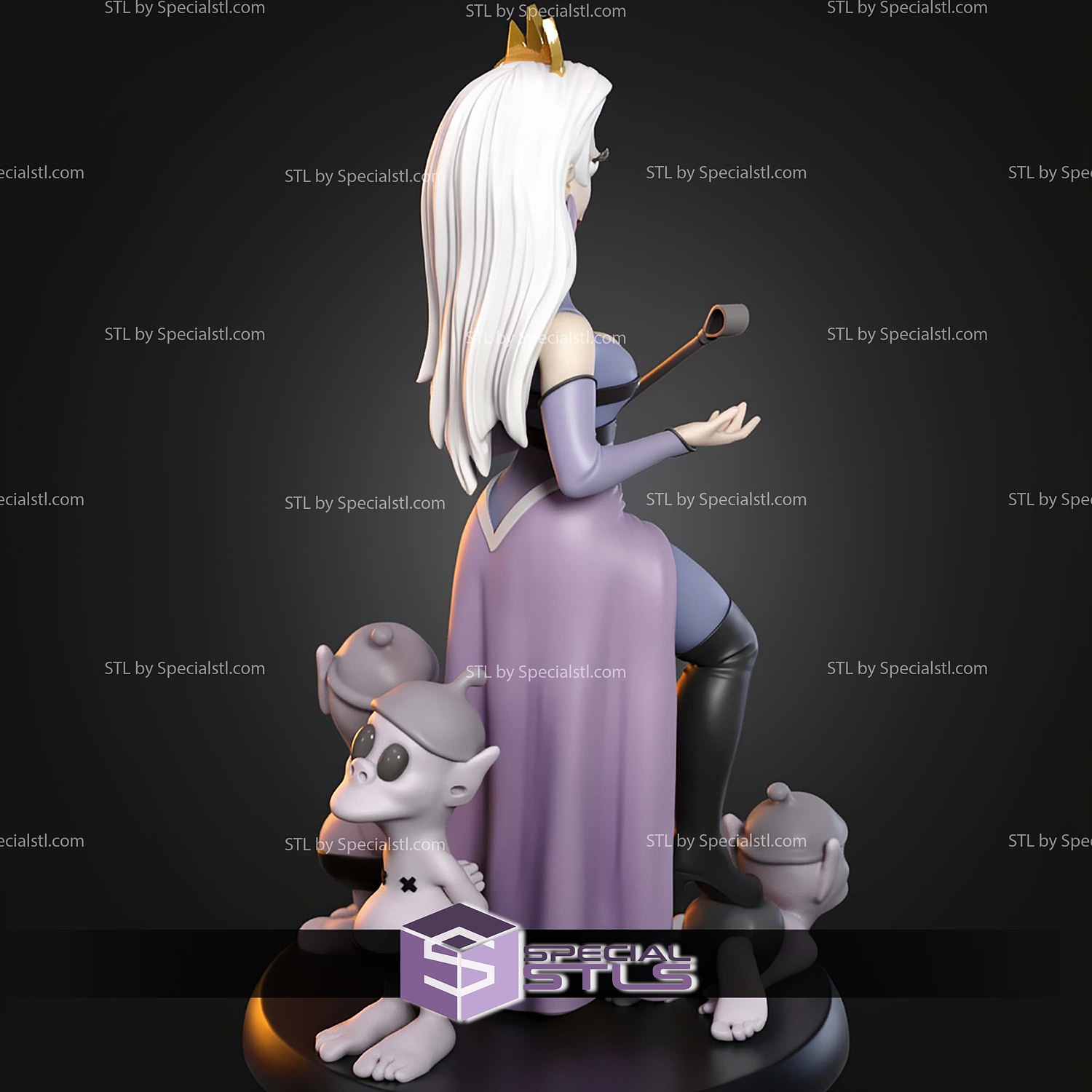 Dagmar From Disenchantment STL Files 3D Model — view 3