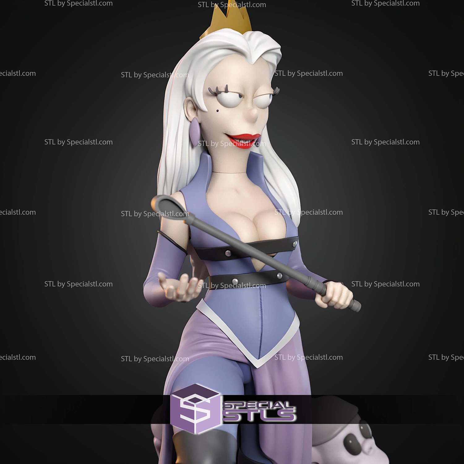 Dagmar From Disenchantment STL Files 3D Model — view 6