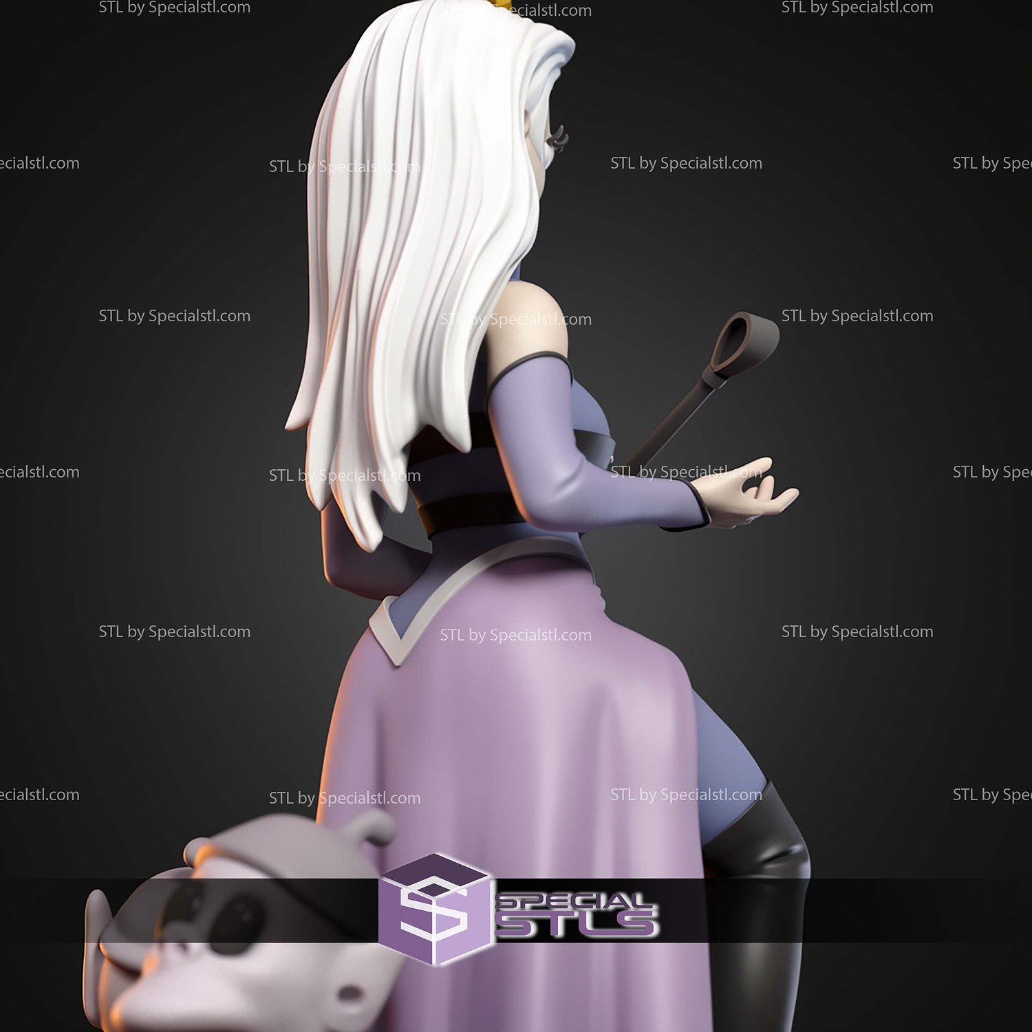 Dagmar From Disenchantment STL Files 3D Model — view 8
