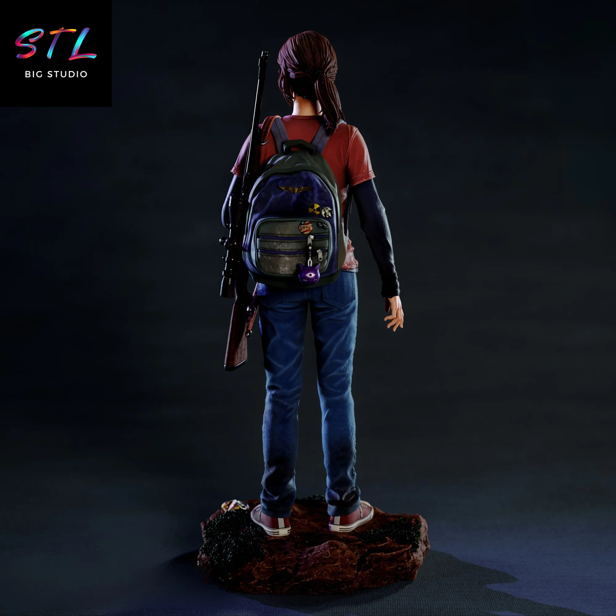 Ellie STL | The Last of Us | 3D Printable Model Model — view 4