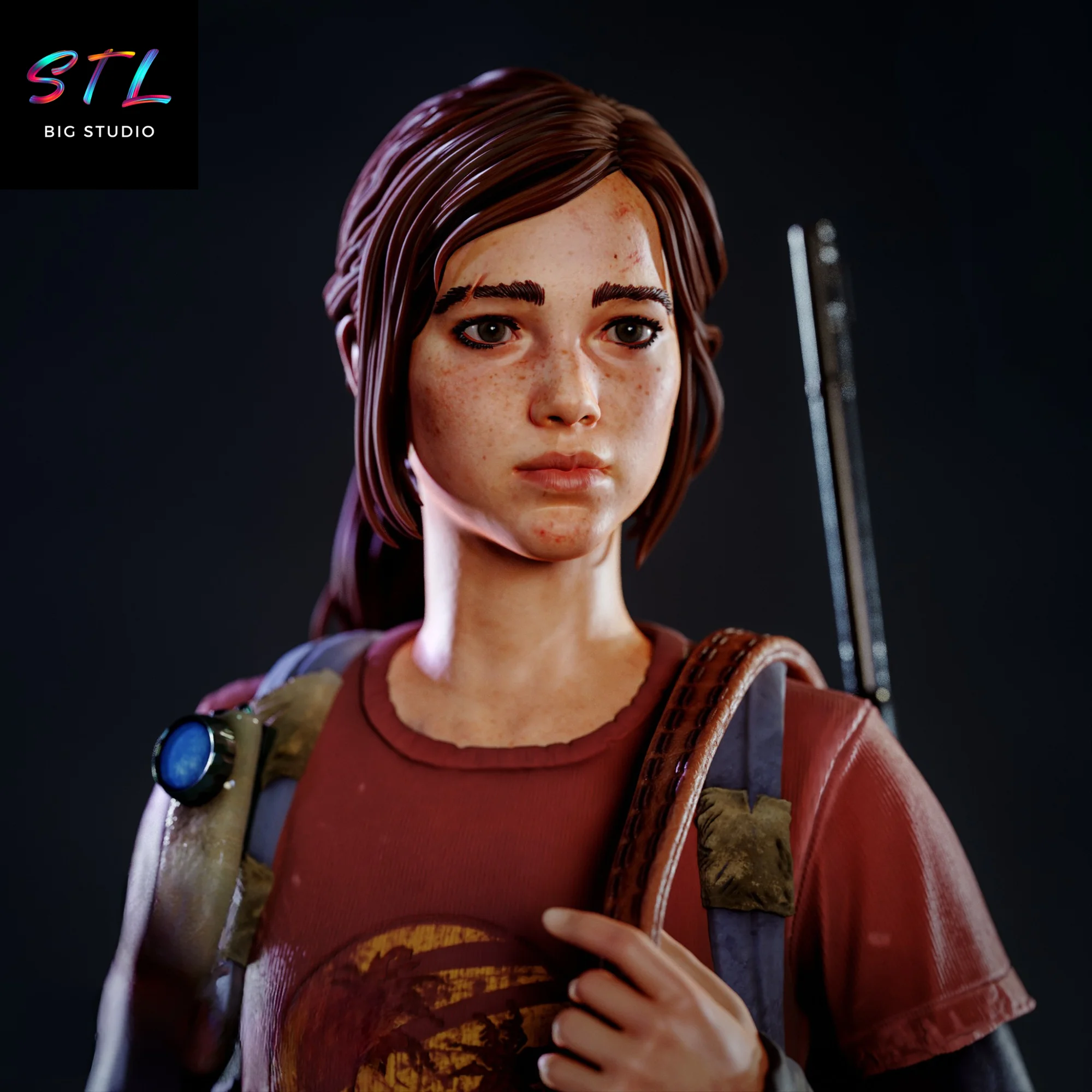 Ellie STL | The Last of Us | 3D Printable Model Model — view 5