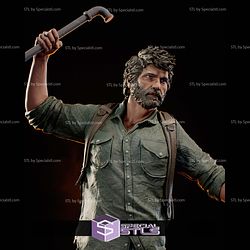 Joel The Last of Us Fighting Scene 3D Printer Files STL Model
