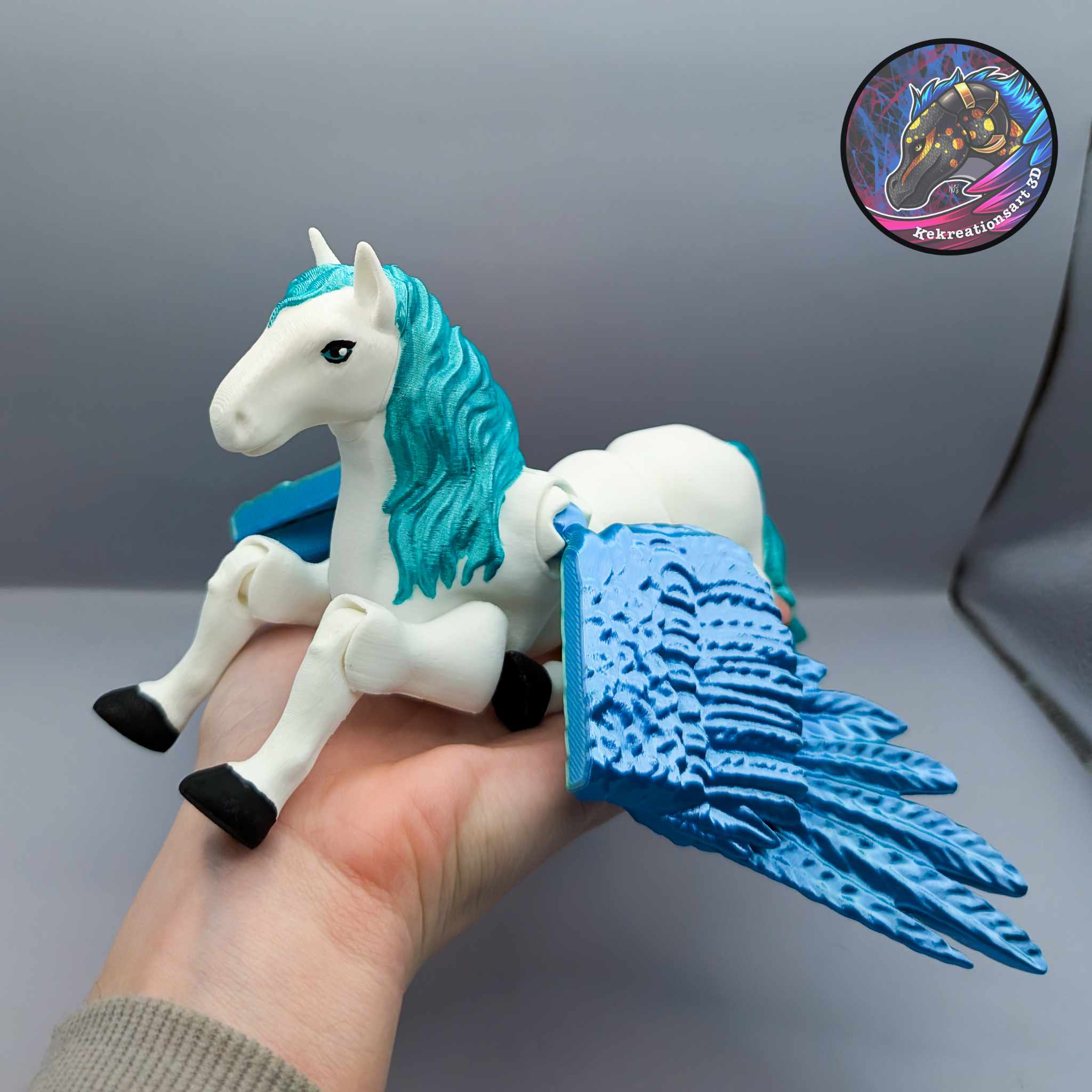 Flexi Pegasus 3D 3MF Model