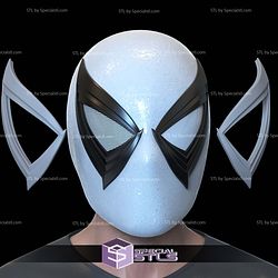 Cosplay STL Files Anti Venom Spider Man 2 PS5 Helmet 3D Model