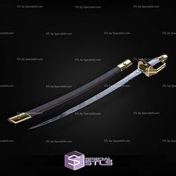 Cosplay STL Files Helldivers 2 CQC 2 Saber 3D Model
