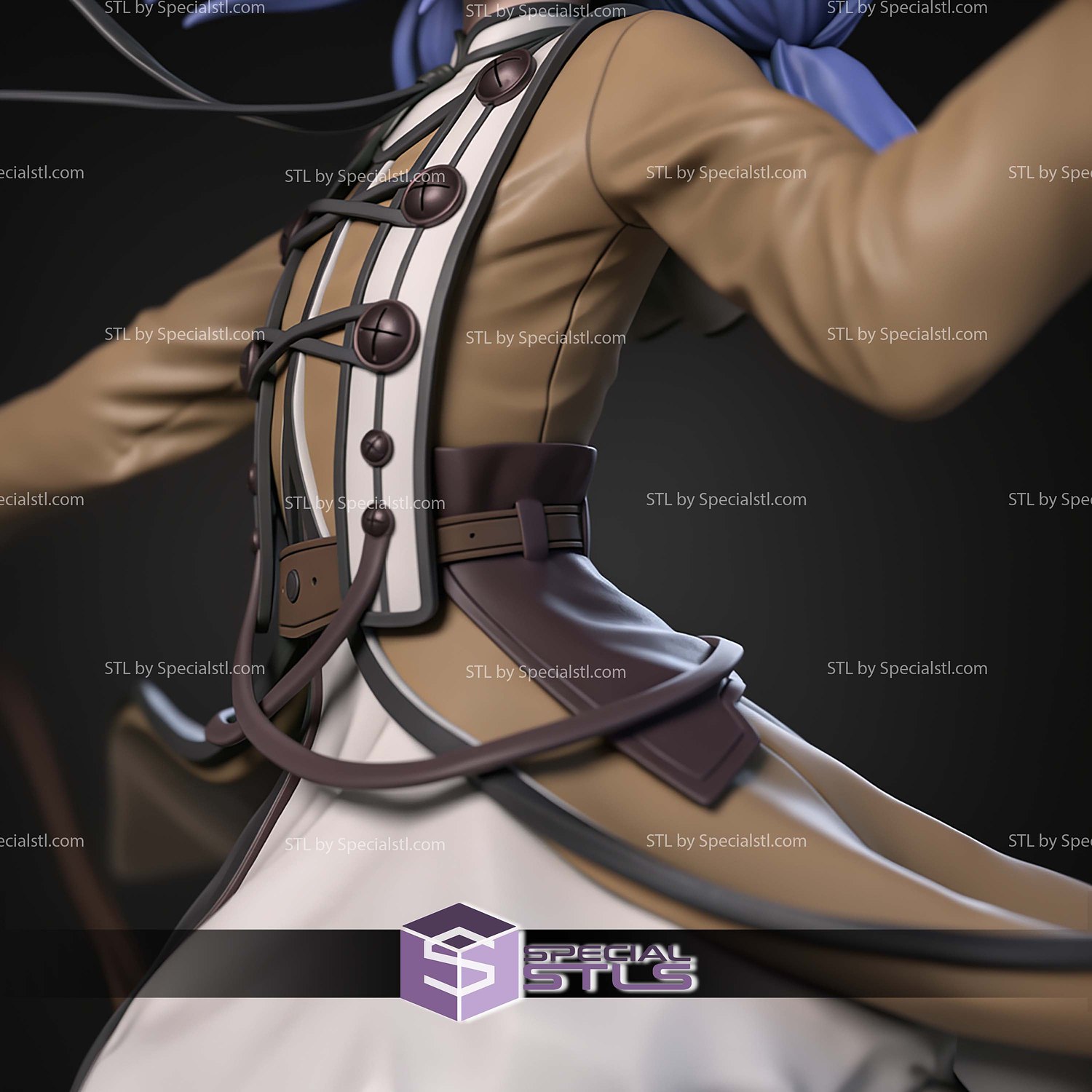 Roxy Migurdia on Chair 168mm STL Files 3D Model — view 6
