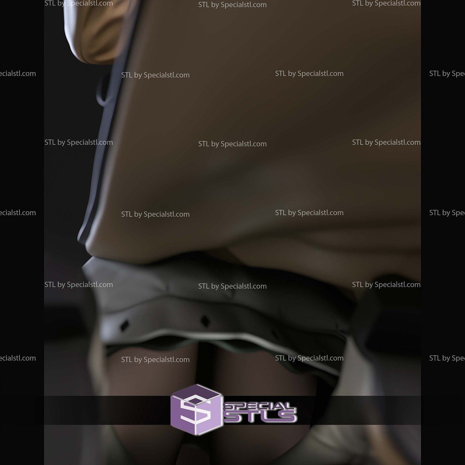 Roxy Migurdia on Chair 168mm STL Files 3D Model — view 8