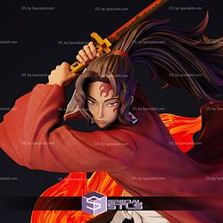Yoriichi Tsugikuni Diorama STL Files 3D Model